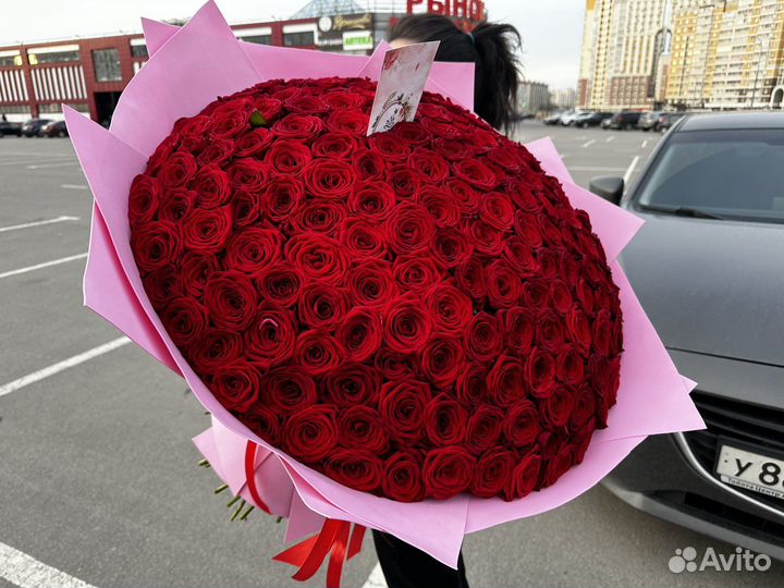 201 роза букет Мерлин