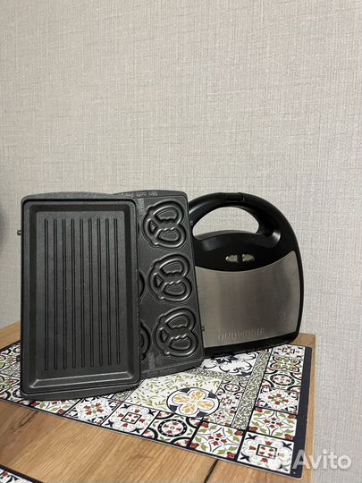 Мультипекарь вафельница электрический RMB-M604