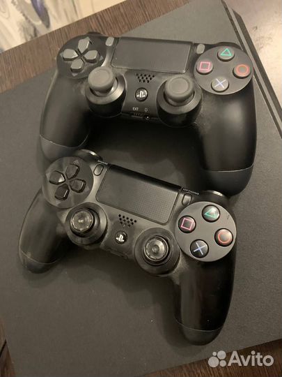 Sony playstation 4 slim 1tb 2 геймпада