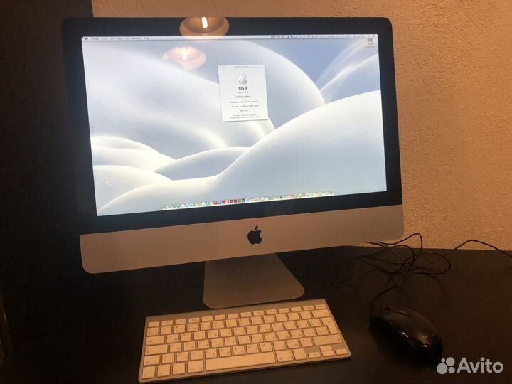 Apple iMac 21,5 Intel Core i3 12 GB DDR 500 GB HD