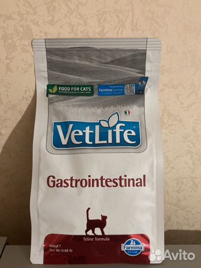 Корм для кошек farmina vetlife gastrointestinal