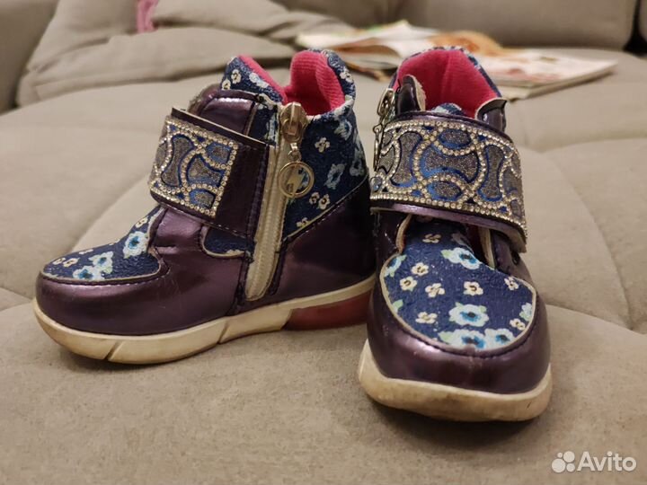 Демисезонные ботинки, р. 22