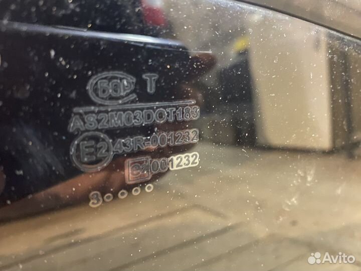 Задние неподвижные боковые стекла ваз 2109, 2114