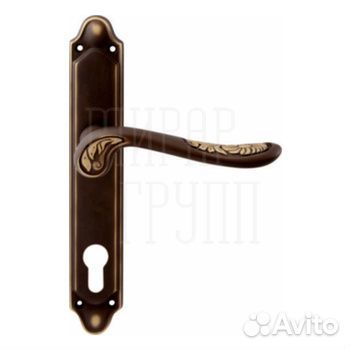 Дв. Ручк. на пл. Melodia 285/158 Daisy зат. брон