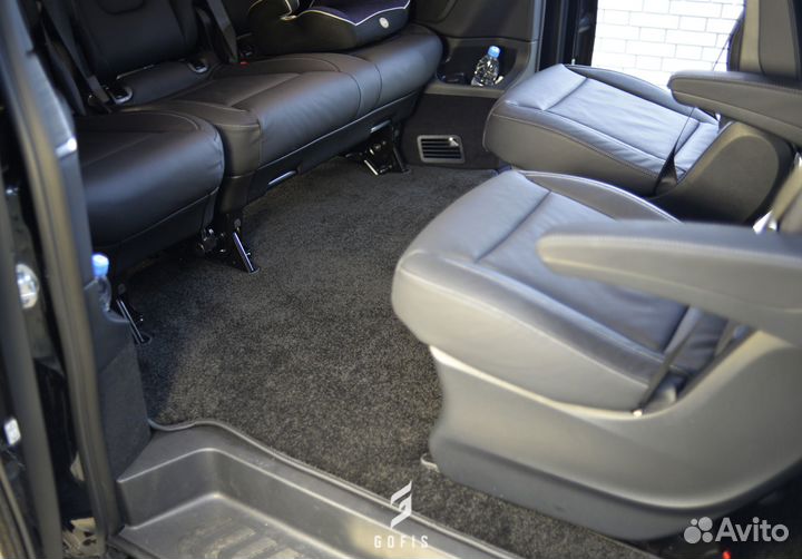 Коврики для Mercedes V-class ворсовые