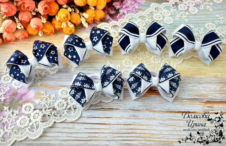 Бантики для волос