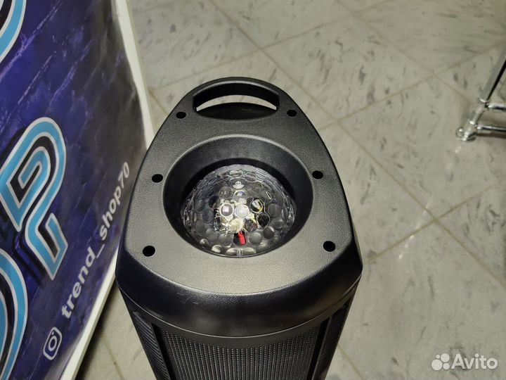 Портативная колонка С диско шаром