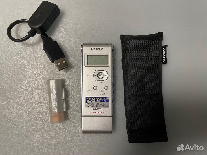 Диктофон Sony 1 GB, 287 часов