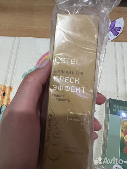 Жилкий шелк для волос estel