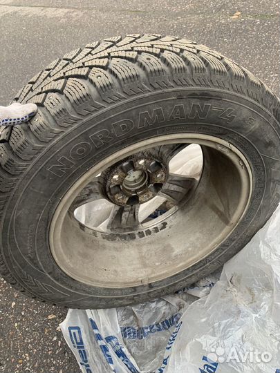 Колеса 195 65 15 зимние шипы