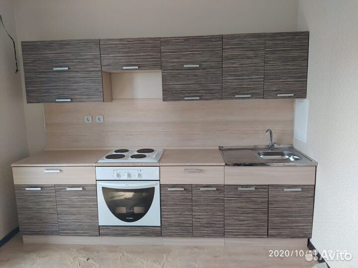 Кухня Зебрано модульная (2,8м*2,5м)