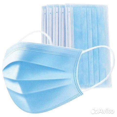 Маска медицинская одноразовая