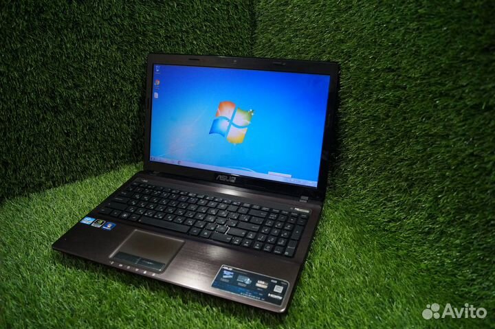 Шикарный как новый металлический asus для игр