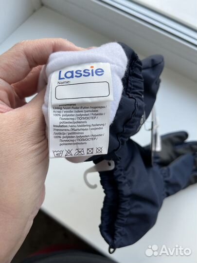 Перчатки детские Lassie tec размер 3 новые