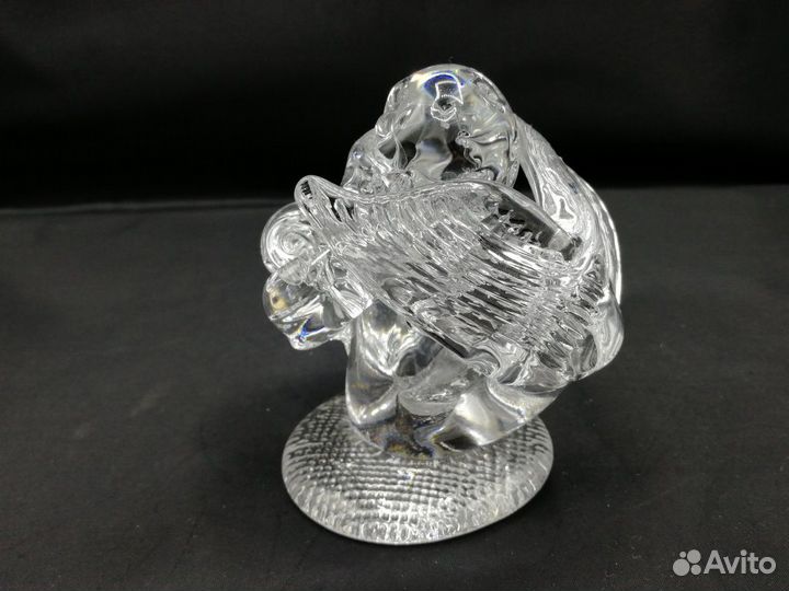 Статуэтка Нептун 10,5 см гутное выдувное стекло