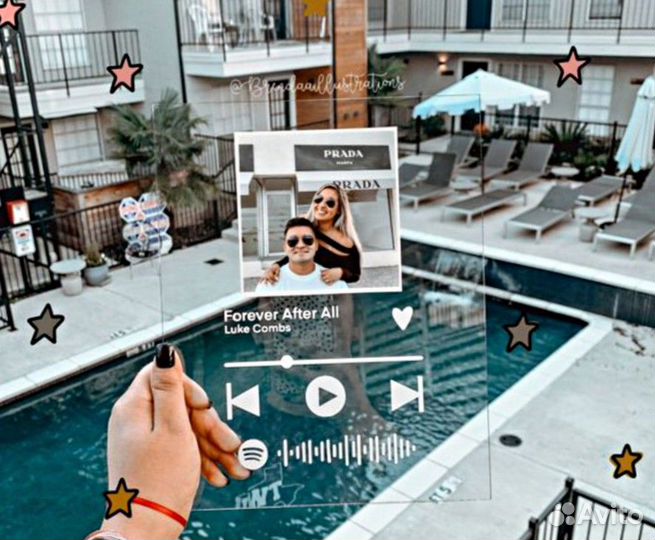 Трек пластинка (с треком)