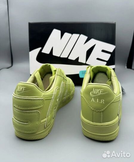 Nike air force 1 sunshine зеленые