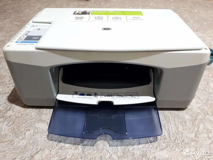 Цветной принтер HP Deskjet F380
