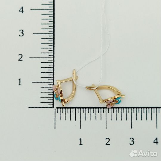 Серьги Золото