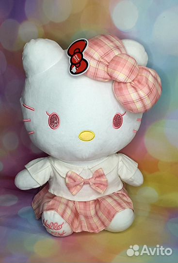 Hello Kitty большая мягкая игрушка