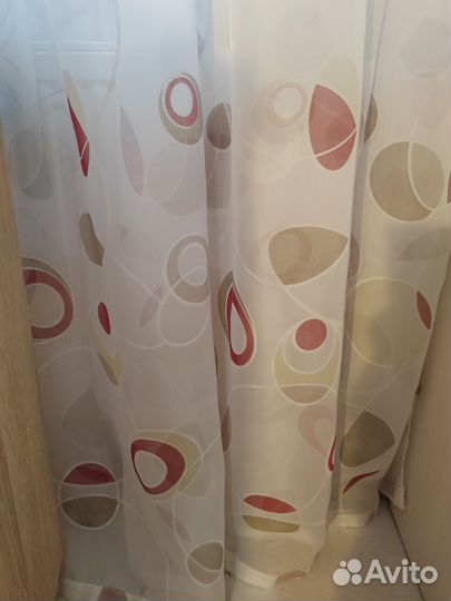 Шторы и тюль бу