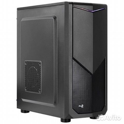 Корпус Aerocool Tomahawk-S-BK-v4 ATX, без бп (toma
