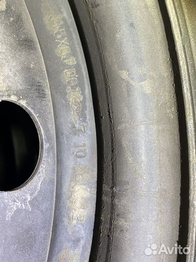 Диски штампованные тойота r15