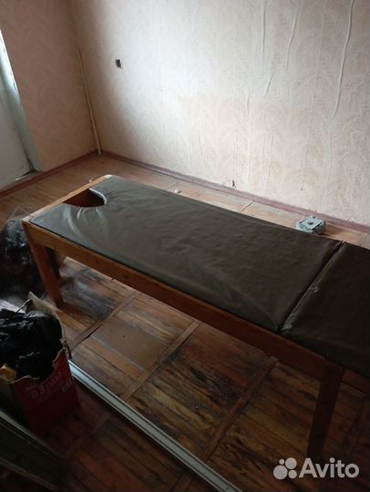 Массажный стол складной с вырезом