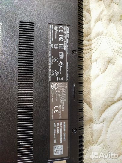 Игровой ноутбук asus FX570UD