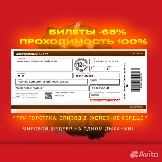 65% Мамма мимо или Мюзикл пошёл не так