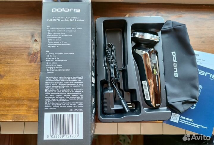 Бритва электрическая polaris