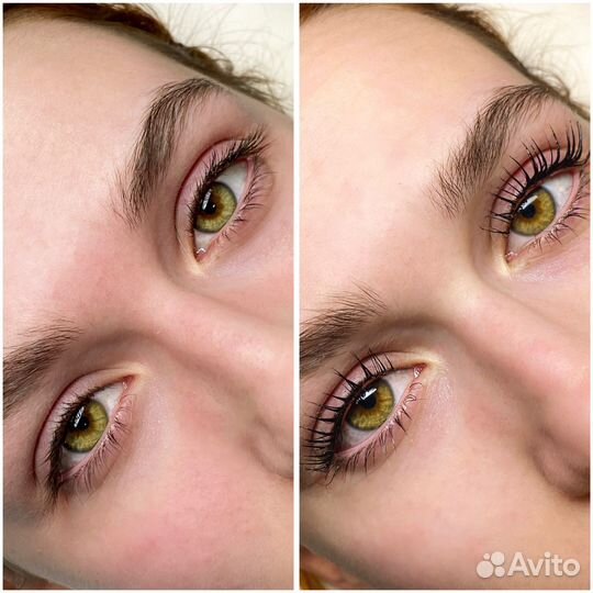 Оформление бровей и ламинирование ресниц