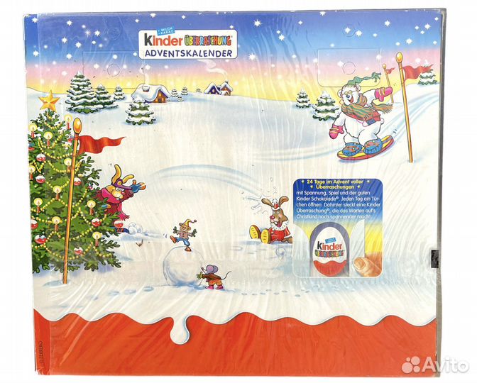 Kinder Advenskalendar 2002 год (целый набор)