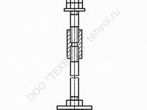 М42x1000 Болт фундаментный тип 3.1 составной