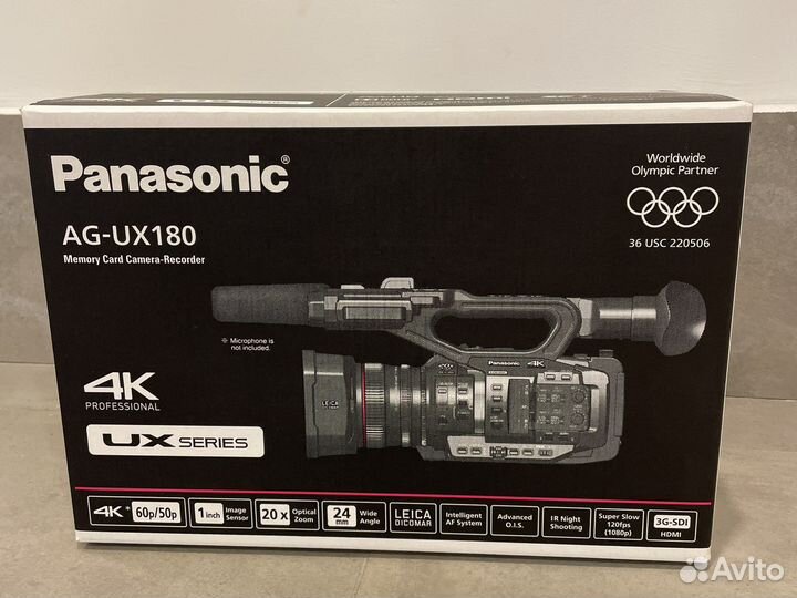 Panasonic AG-UX180 Новые-Гарантия