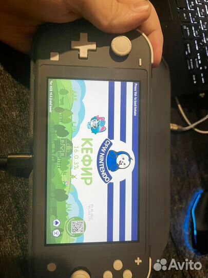 Nintendo switch прошитая+ карта на 128gb