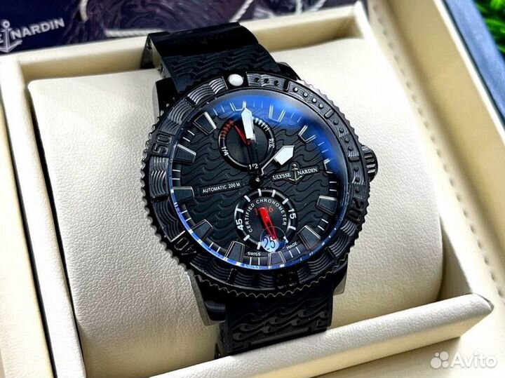 Шикарные мужские наручные часы Ulysse Nardin