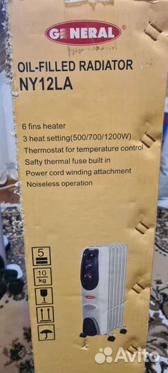 Масляный обогреватель бу