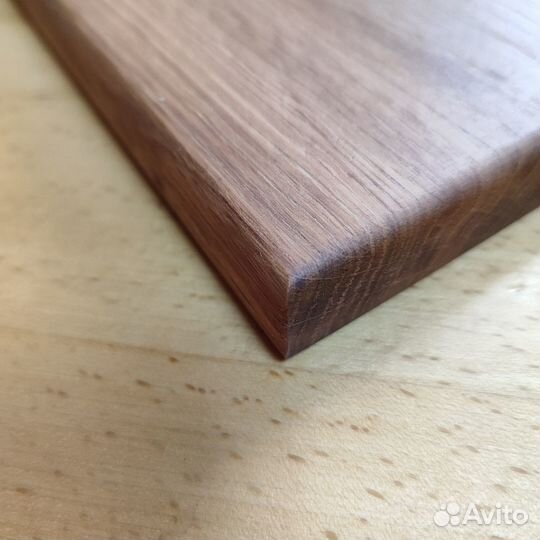 Разделочная доска из массива дуба цельная