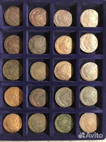 Коллекция 5 копеек 1763-87 гг Екатерина II