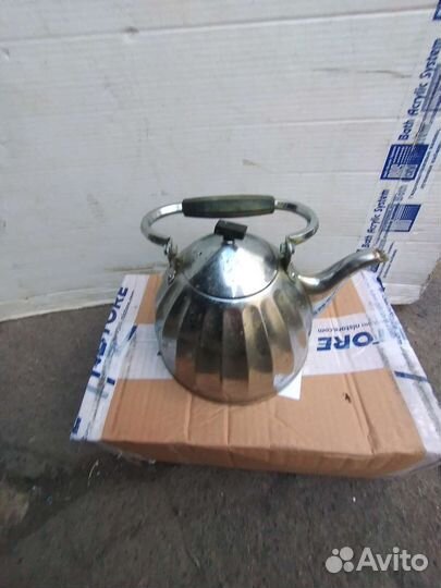 Чайник мельхиоровый времен СССР