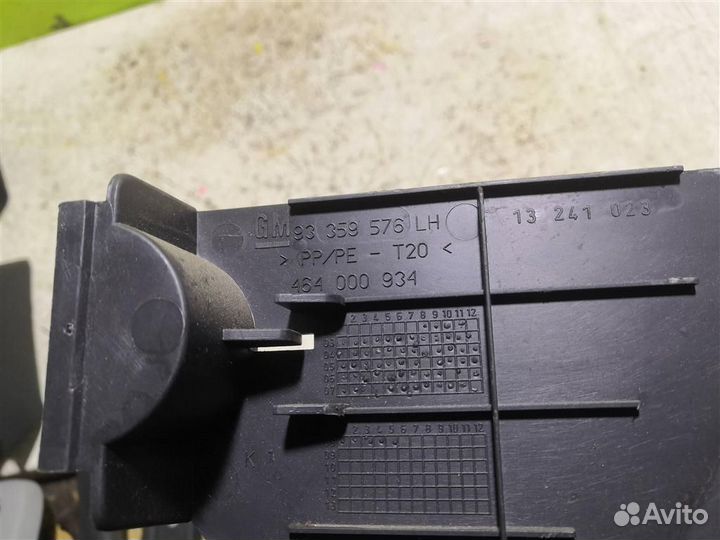 Заглушка Опель Мерива