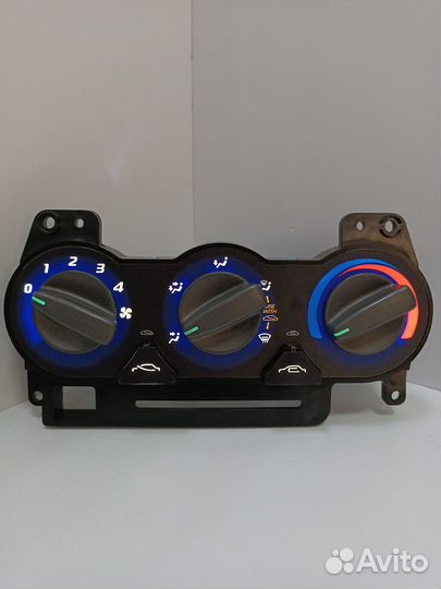 Шкала, Накладка на блок печки Hyundai Accent