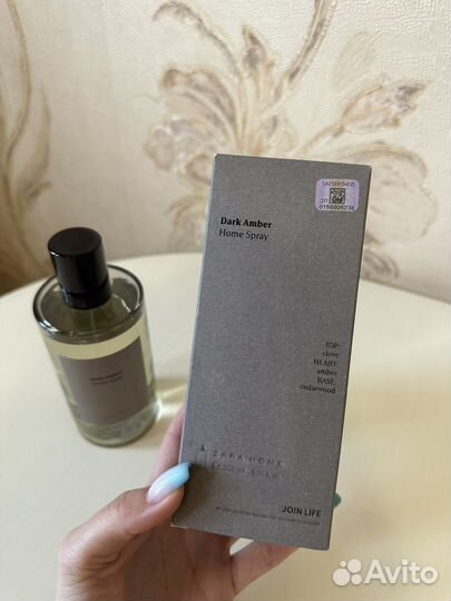 Zara Home Dark Amber спрей для дома