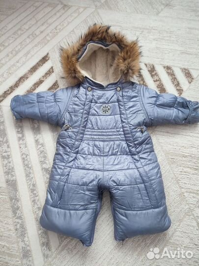 Зимний комбинезон-трансформер 80