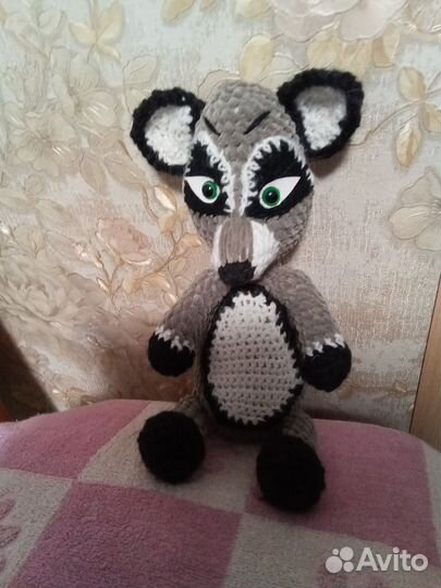 Мягкая игрушка енот