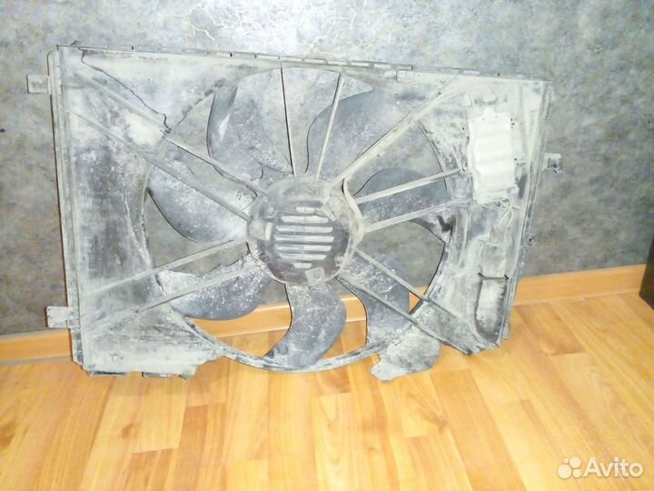 Диффузор вентилятор на mercedes