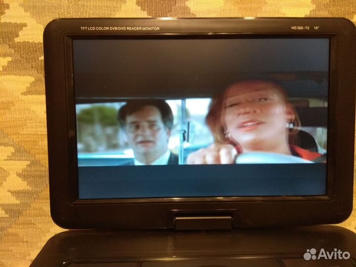 Портативный DVD плеер XPX EA-1669D с цифровым тв