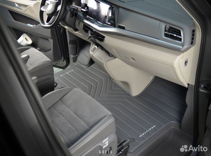 Коврики Volkswagen Multivan T7 премиум класса