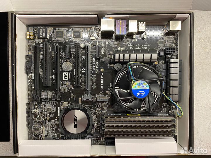 Asus Z97-AR + i5-4690K + 16GB DDR3